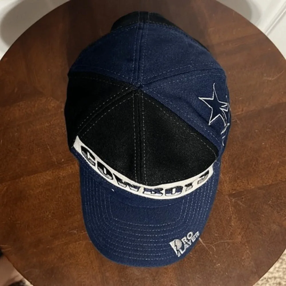 🏈🏈 True Vintage DALLAS COWBOYS Early‎ 90's NFL Pro Player Snapback Hat - EUC